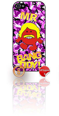 ★ MR BANG TIDY ★    .. IPHONE 5  MOBILE PHONE HARD CASE COVER (GIRL CAMO LEMON) - Black Halo Design
 - 4