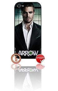 ★ ARROW DESIGN#5 ★ PHONE COVER FOR IPHONE 5/5S (CASE)GREEN#5 - Black Halo Design
