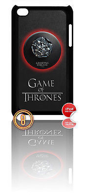 ★ NEW GAME OF THRONES ★ IPOD TOUCH 4/4TH GENERATION 4G HARD CASE COVER - Black Halo Design
 - 3
