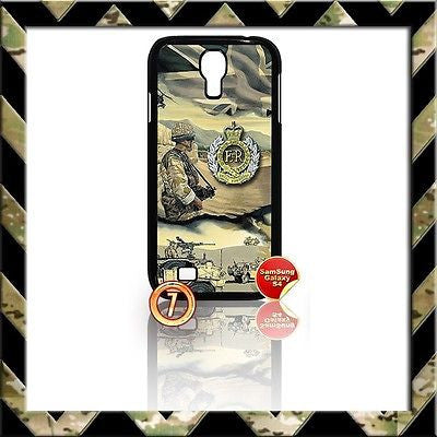 ★ THE ROYAL ENGINEERS COVER FOR SAMSUNG GALAXY S4 S IV/I9500 CASE ARMY SAPPERS#7 - Black Halo Design
