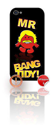 ★ MR BANG TIDY ★    .. IPHONE 5  MOBILE PHONE HARD CASE COVER (GIRL CAMO LEMON) - Black Halo Design
 - 9