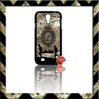 ★ THE ROYAL REGIMENT OF FUSILIERS COVER FOR SAMSUNG GALAXY S4/S IV/I9500 CASE - Black Halo Design
