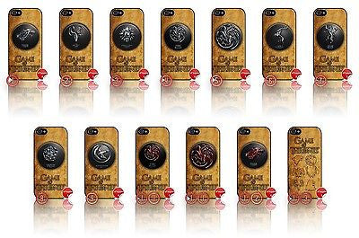 ★ CHOICE OF GAME OF THRONES ★ COVER/CASE FOR APPLE IPHONE 5  - Black Halo Design
 - 1