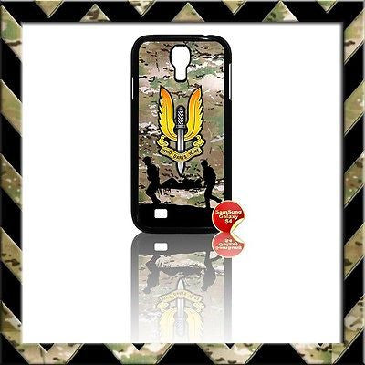 ★ THE SPECIAL AIR SERVICE (SAS) COVER FOR SAMSUNG GALAXY S4/S IV/I9500 CASE ARMY - Black Halo Design
