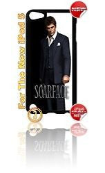 ★ SCARFACE ★IPOD TOUCH 5 5th GENERATION 4G HARD CASE COVER (AL PACINO MOVIE) - Black Halo Design
 - 2