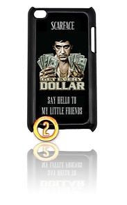 ★ CHOICE OF SCARFACE ★ IPOD TOUCH 4TH GENERATION 4G HARD CASE COVER (AL PACINO) - Black Halo Design
 - 3