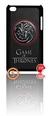 ★ NEW GAME OF THRONES ★ IPOD TOUCH 4/4TH GENERATION 4G HARD CASE COVER - Black Halo Design
 - 6