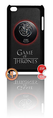 ★ NEW GAME OF THRONES ★ IPOD TOUCH 4/4TH GENERATION 4G HARD CASE COVER - Black Halo Design
 - 7