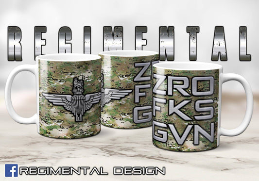 Parachute Regiment ZRO FKS GVN Ceramic Mug