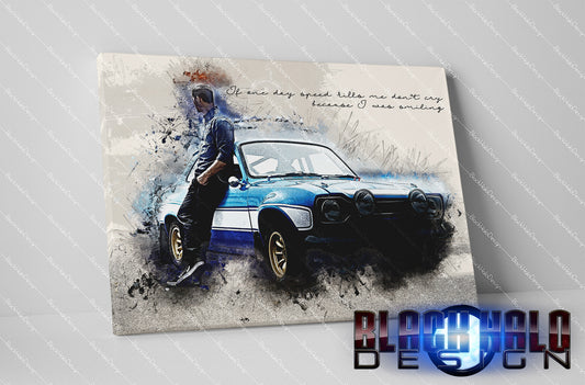 Paul Walker: RS 1600 Timber Framed Canvas in choice of sizes