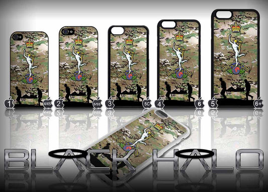 NEW The Royal Corps of Signals Case/Cover for choice of Apple iPhone 4-6s Plus :Army - Black Halo Design
 - 1